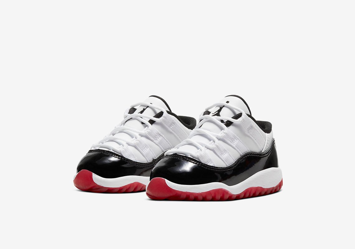 jordan 11 low concord bred grade school