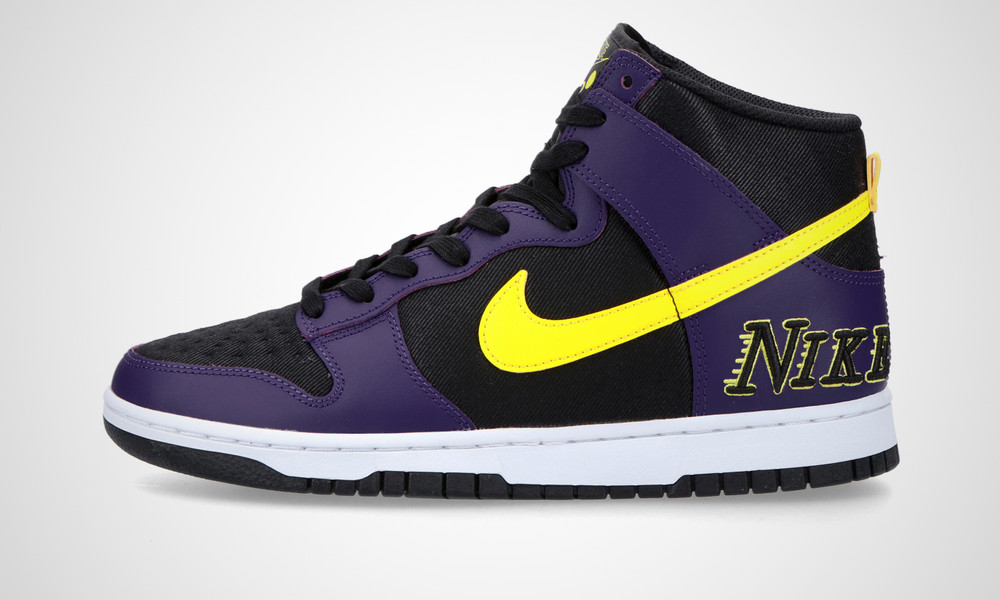 Nike Dunk High EMB Lakers DH0642-001