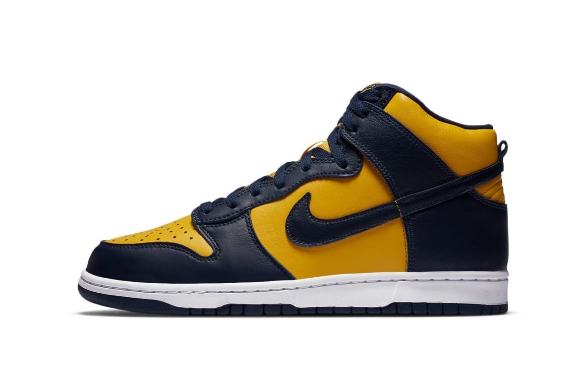 Nike Dunk High SP Michigan CZ8149 700