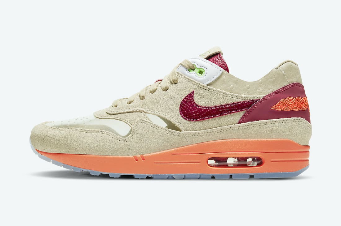 CLOT x Nike Air Max 1 Kiss of Death DD1870-100