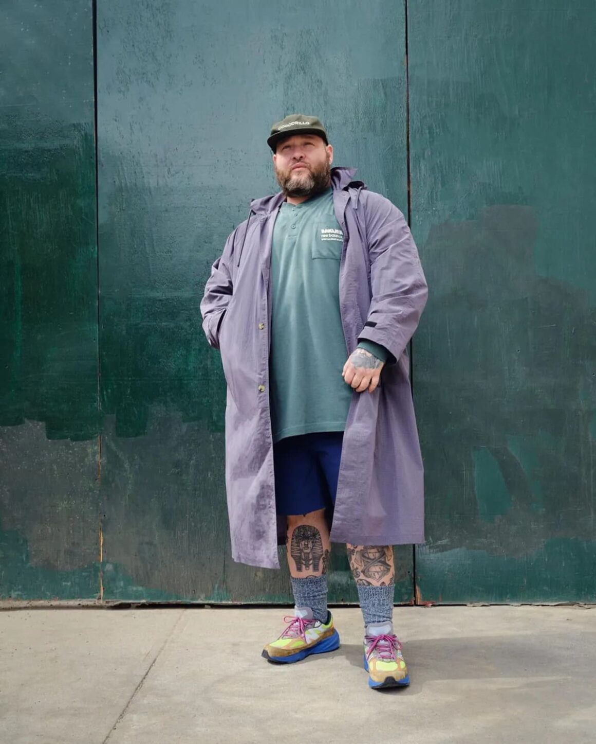 Action Bronson x New Balance 990v6 M990AB6 Outfit on Feet