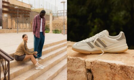 Adidas Gazelle Sala Cream White HQ7303 Lateral On Feet Outfits Titel