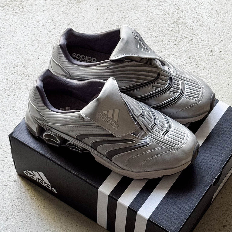 Adidas Predator Megaride Grey Two Grey Four Silver Metallic JS1555 On Box