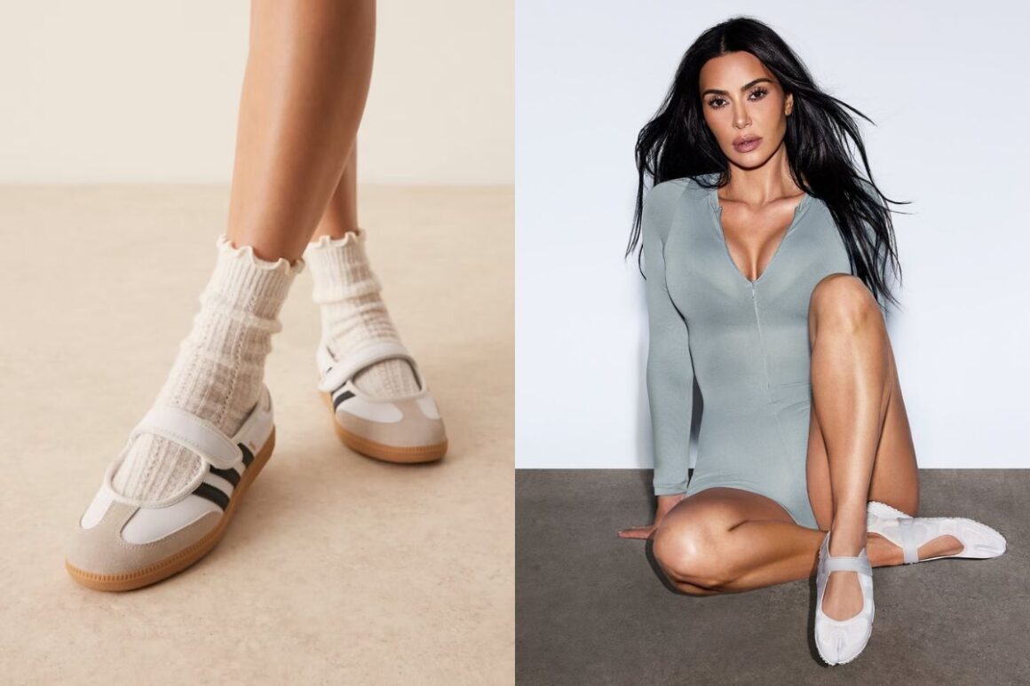 Adidas Samba Jane JR1402 NikeSkims Rift Kim Kardashian on Feet