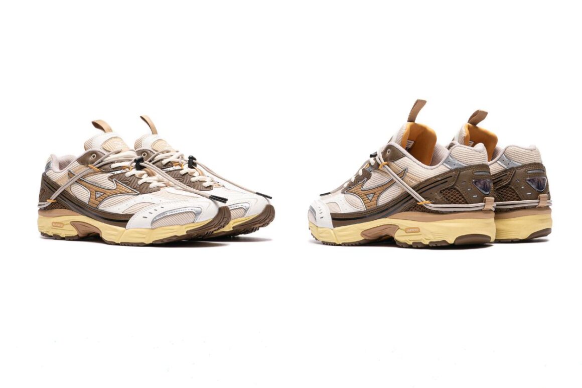 Afew x Mizuno MXR OAG3 D1GD253501 Lateral Heel