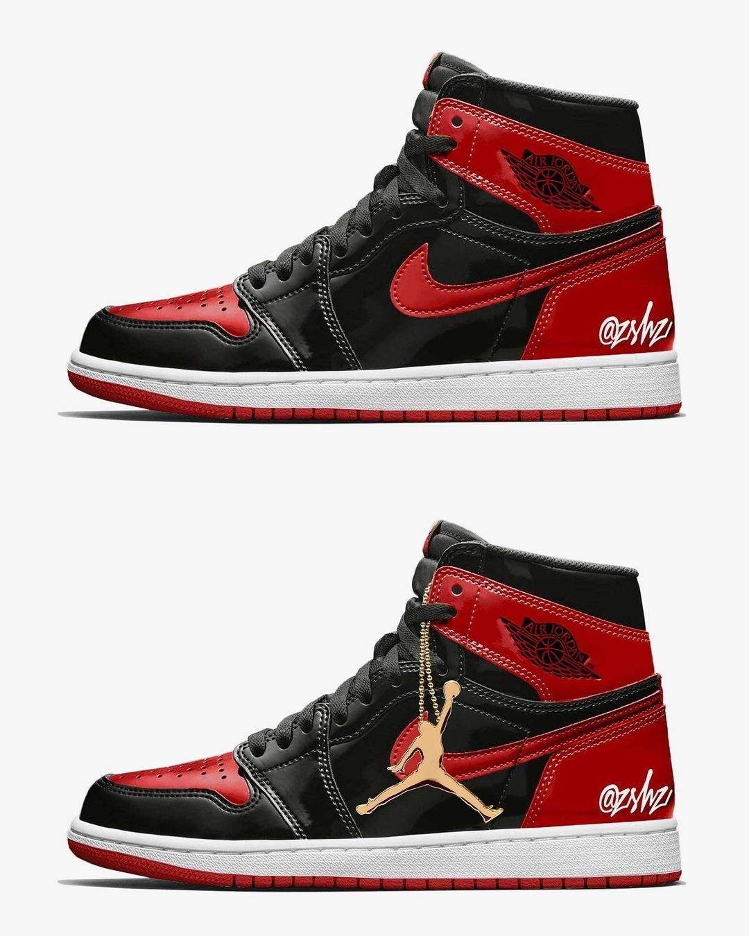 Air Jordan 1 High OG “Patent Bred”-55088-063-Release-2021