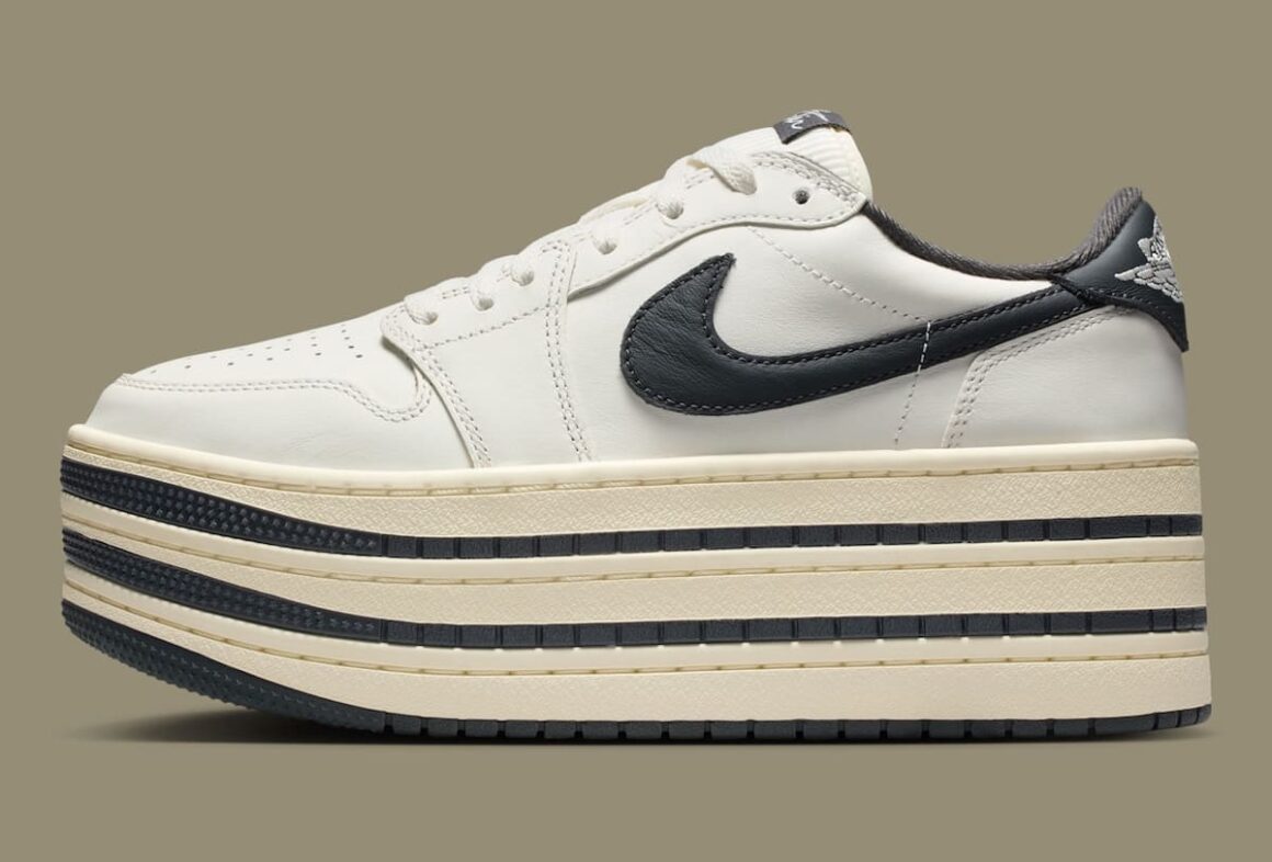 Air Jordan 1 „Triple Stack“ HV8288-100 Lateral