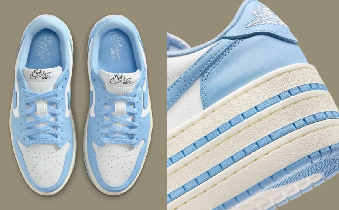 Air Jordan 1 „Triple Stack“ HV8288-402 Toebox Detail Midsole