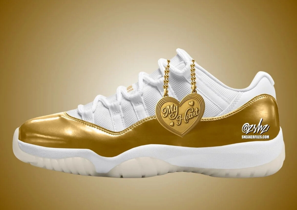 Air Jordan 11 Low „Mother’s Day“ AH7860-102 Lateral