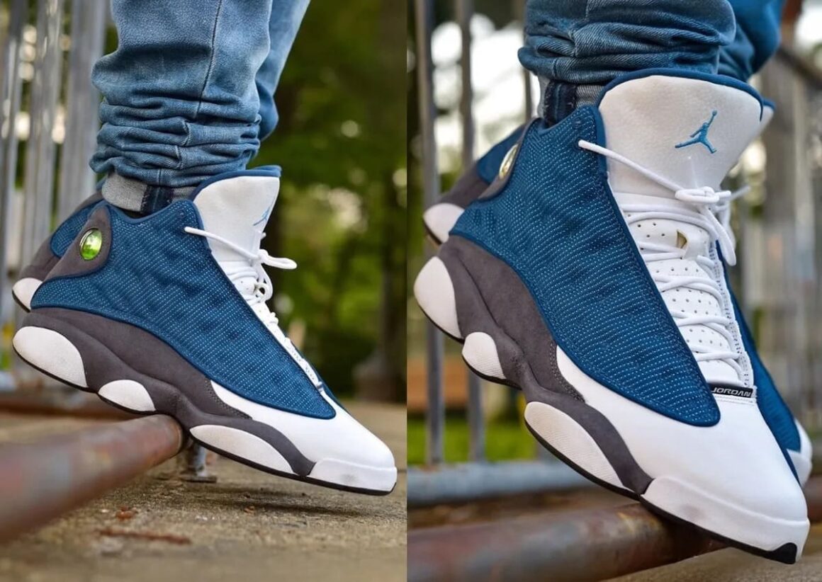 Air Jordan 13 Flint 414571-404 On Feet