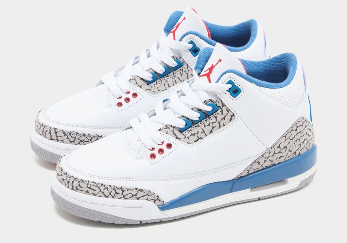 Air Jordan 3 OG True Blue IF4396-104 Full Shoes