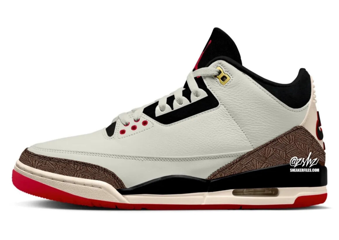 Air Jordan 3 Worlds Best Dad IF4396-103 Lateral Mock up