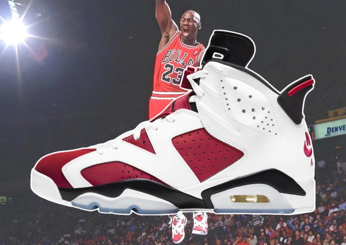 Air Jordan 6 Carmine CT8529-109 Poster Artwork