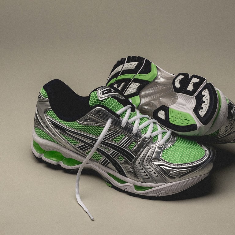 Asics Gel Kayano 14 Bright Lime Midnight 1202A056_300 Full Shoes