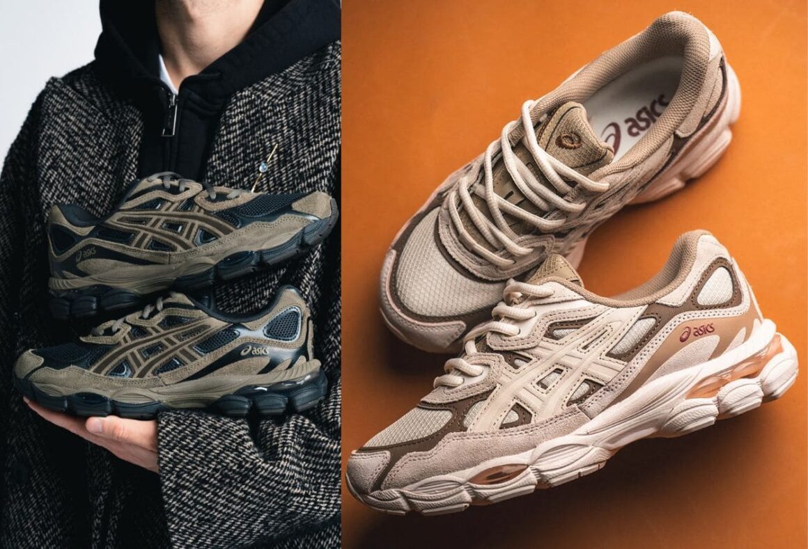 Asics Gel-NYC 1203A383.303 Mineral Beige 1203A739-251 in Hand Lateral