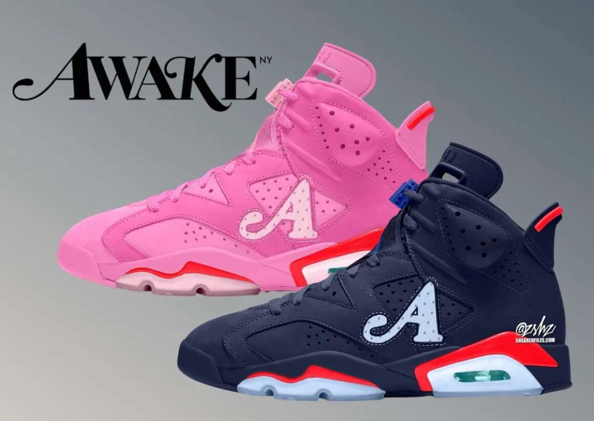 Awake NY x Air Jordan 6 IQ5706-400 IQ5706-600 Mock up