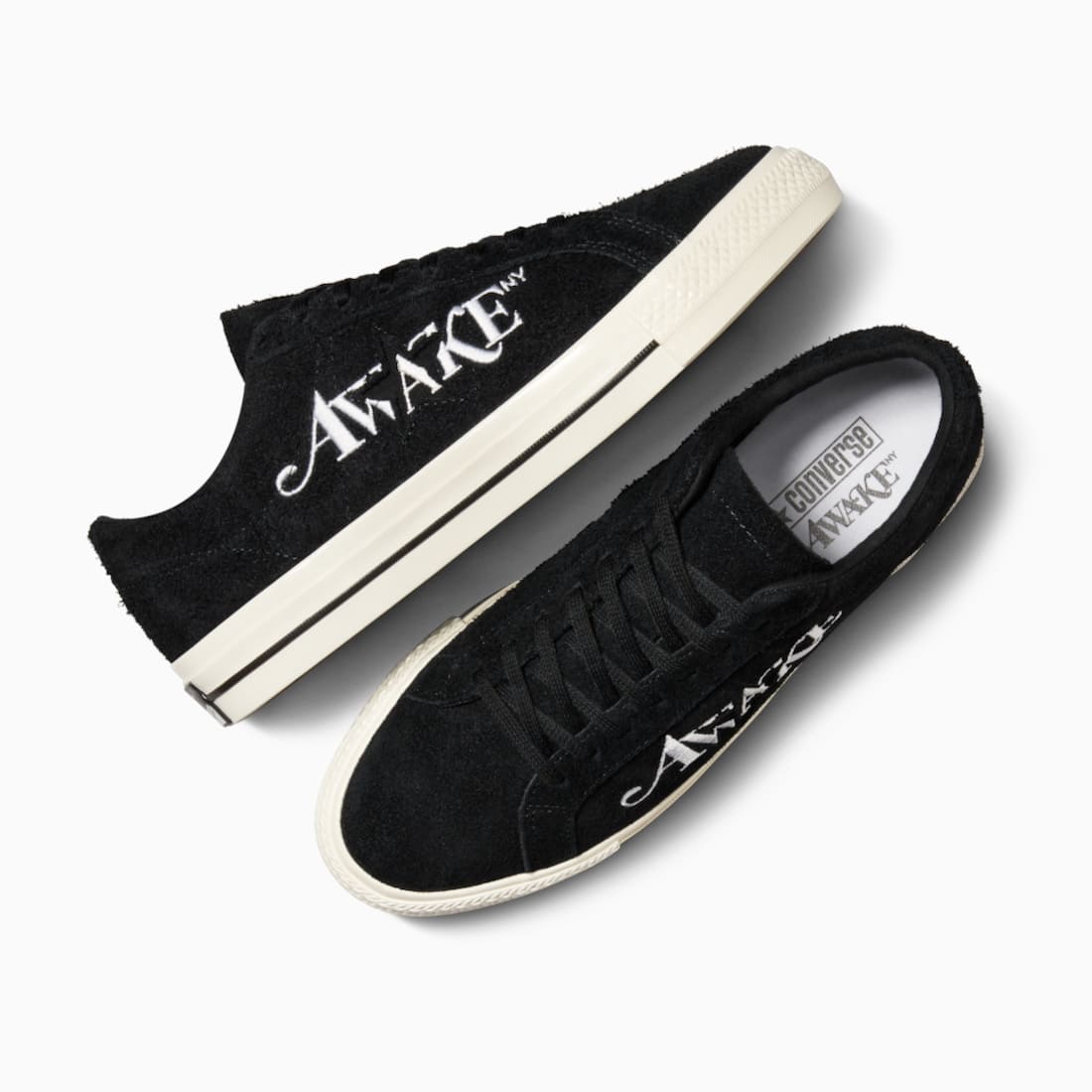 Awake NY x Converse One Star Pro Black Topview