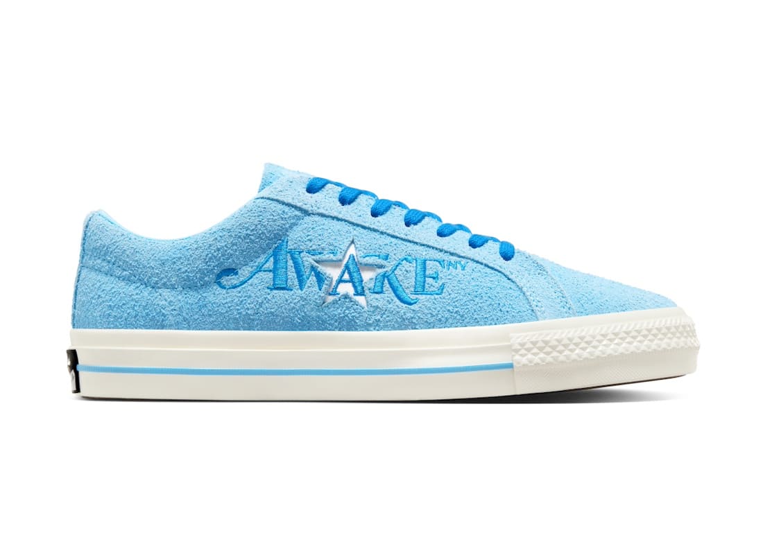 Awake NY x Converse One Star Pro Blue Lateral