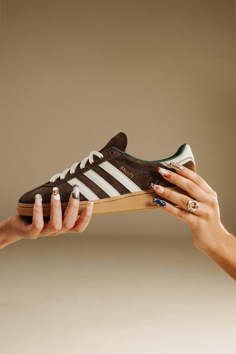 BSTN x adidas München Oktoberfest Dark Brown HQ0064 In Hands