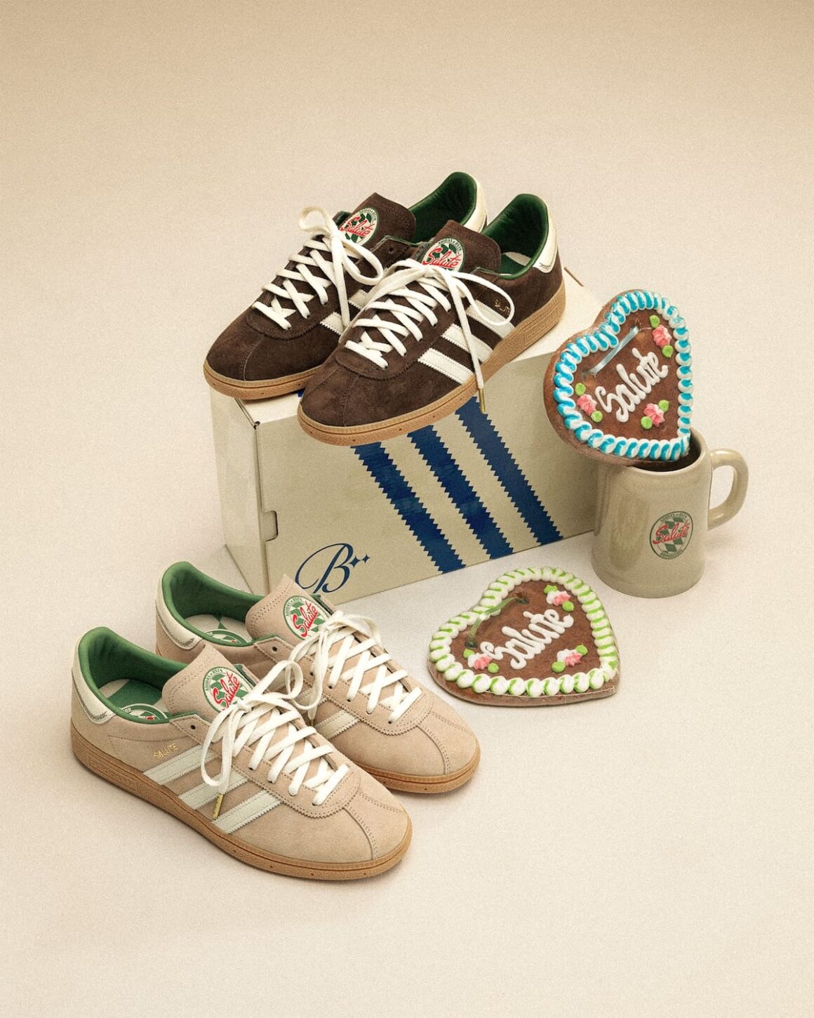 BSTN x adidas München Oktoberfest Pack HQ0064 KI5951 Box