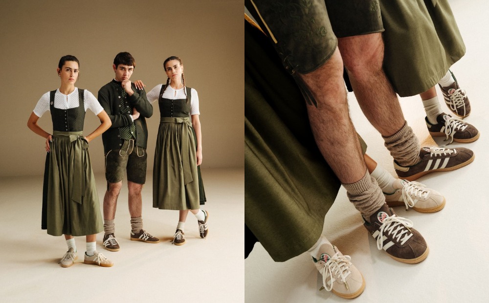 BSTN x adidas München Oktoberfest Pack HQ0064 KI5951 Outfit On Feet