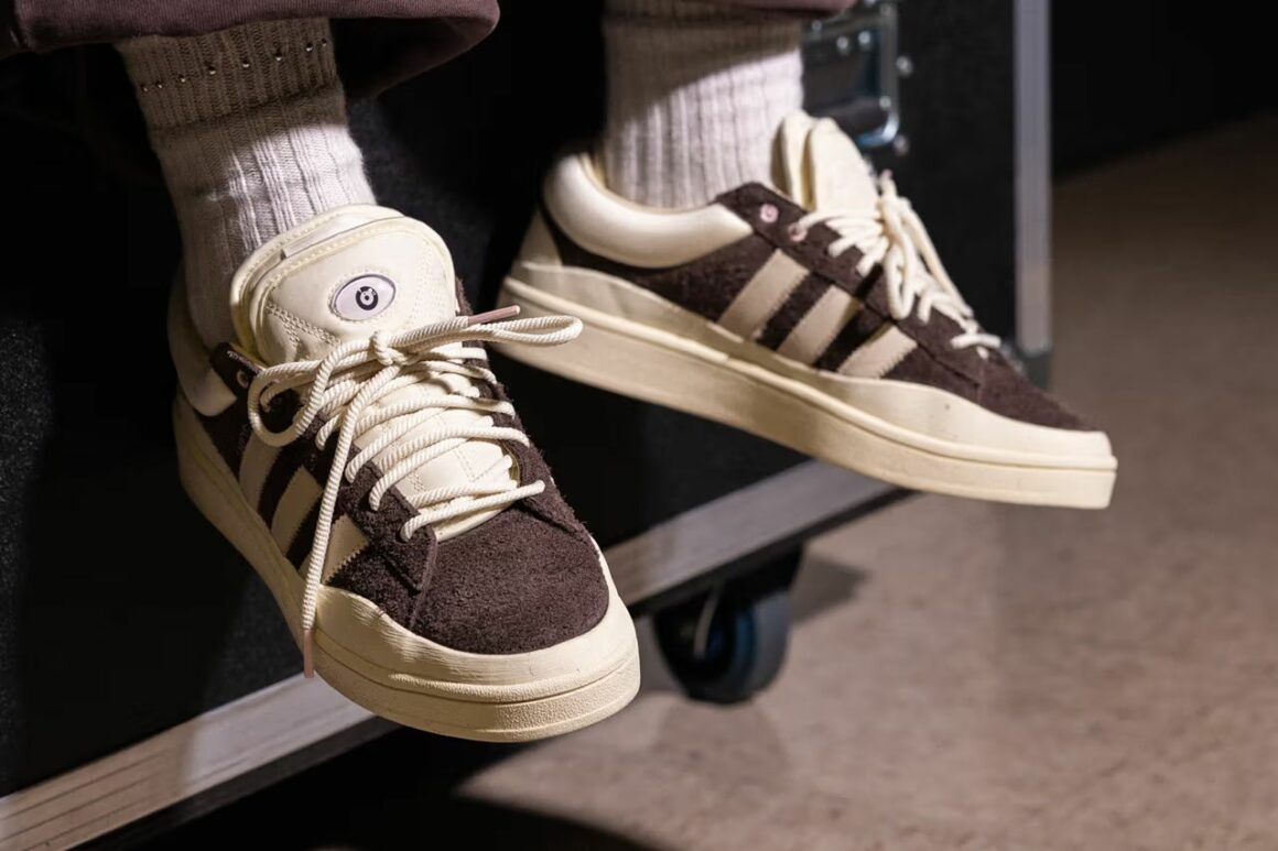 Bad Bunny x Adidas Campus “Deep Brown” ID2534 On Feet