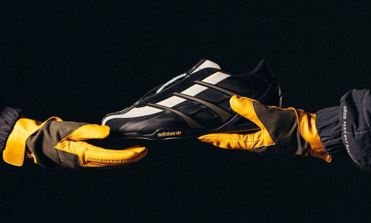 Bad Bunny x adidas x Mercedes-AMG Adiracer GT HQ2570 in Hands Titel