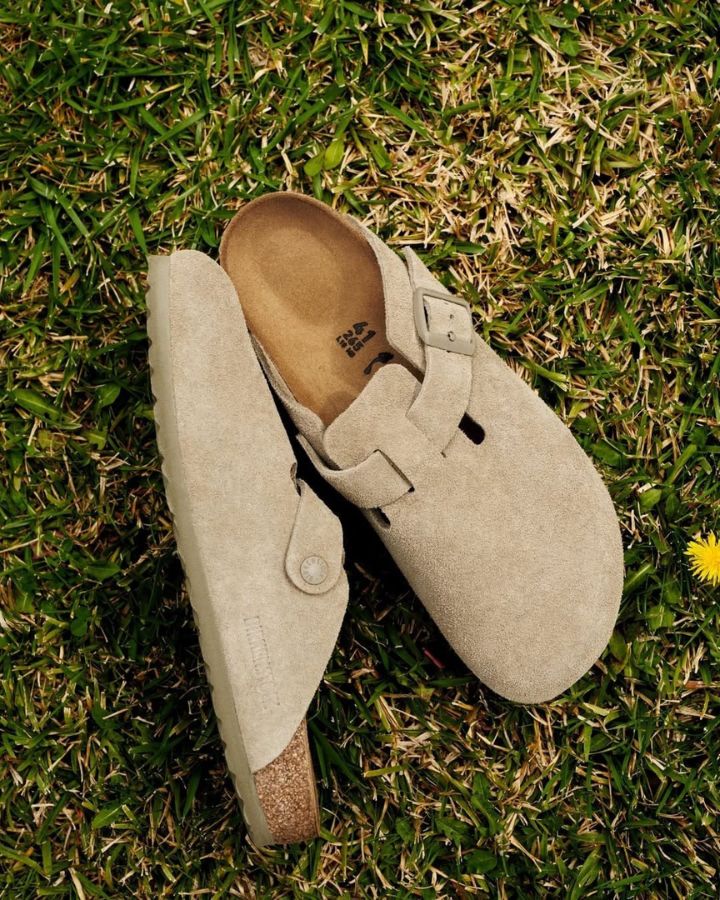 Birkenstock Boston Clog on Grass