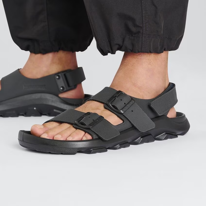 Birkenstock Mogami Terra Black 1029643 On Feet