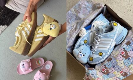Care Bears x Adidas Handball Spezial KI5034 in Hand adidas Adistar Control 5 Clear Sky KK2606 Titel