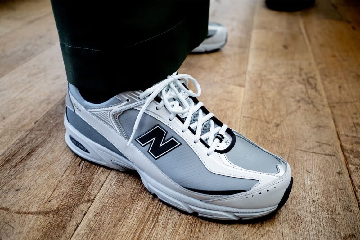 Comme des Garcons x New Balance 509 on Feet