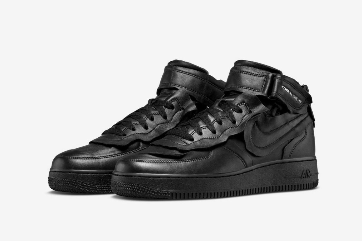 Comme des Garcons x Nike Air Force 1 Mid DC3601-001