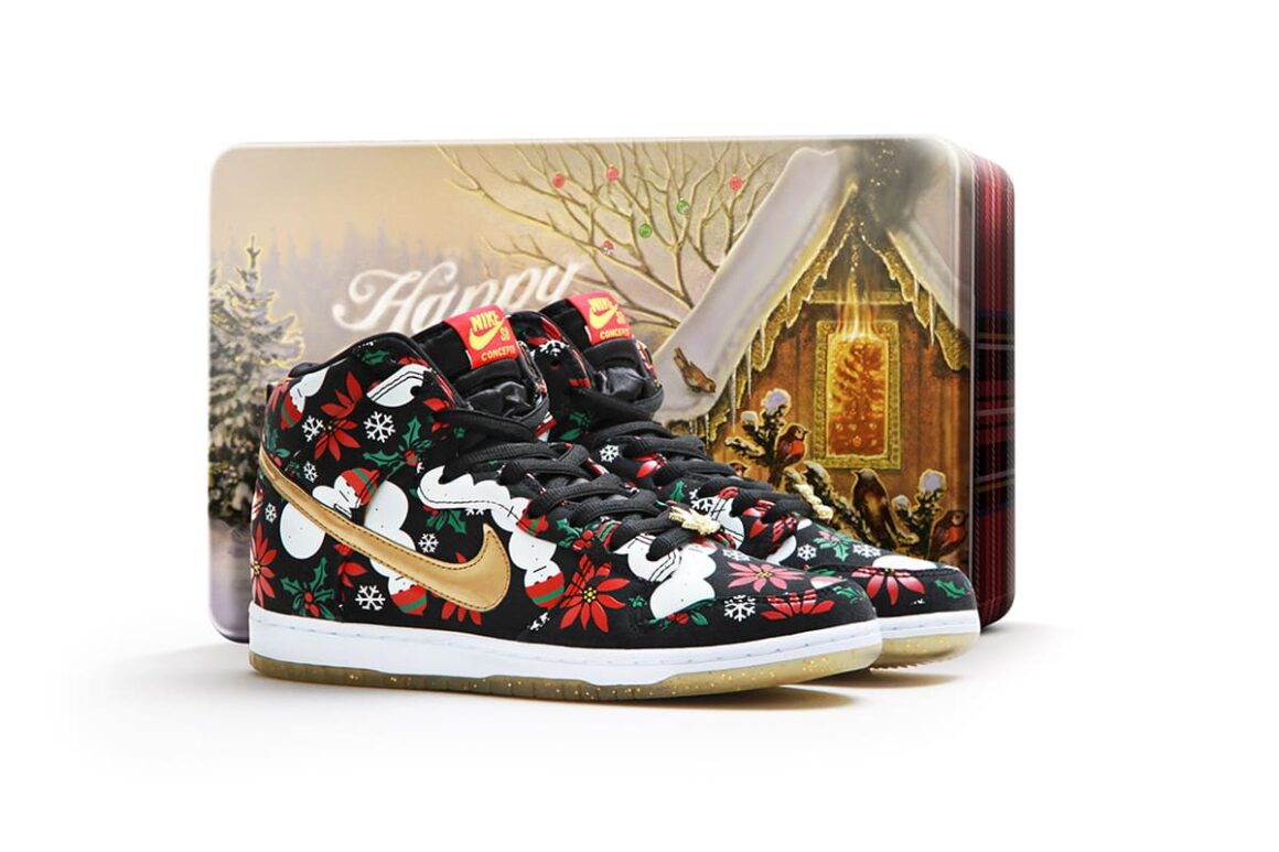 Concepts x Nike SB 2013 Ugly Sweater Pack 635525-006 Lateral Box
