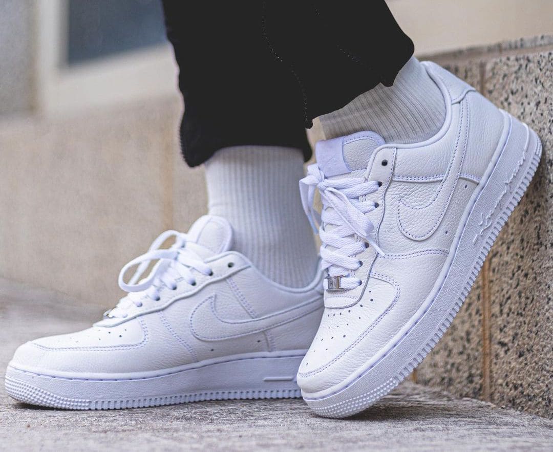 Drake NOCTA x Nike-Air-Force 1 AF1 CZ8065-100 On Feet