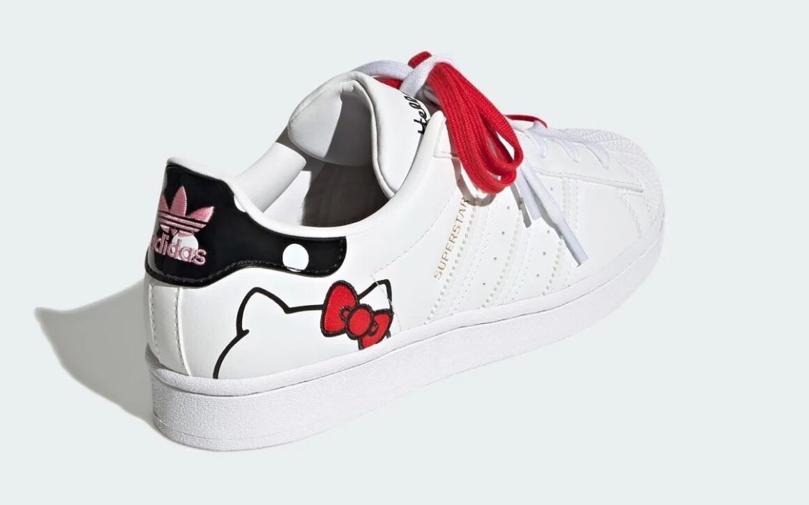 Hello KItty x adidas Superstar GW7168 Heel