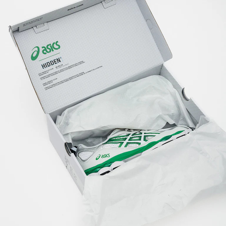 Hidden NY x Asics Gel-NYC White Jolly Green Special Box 1201B001-100