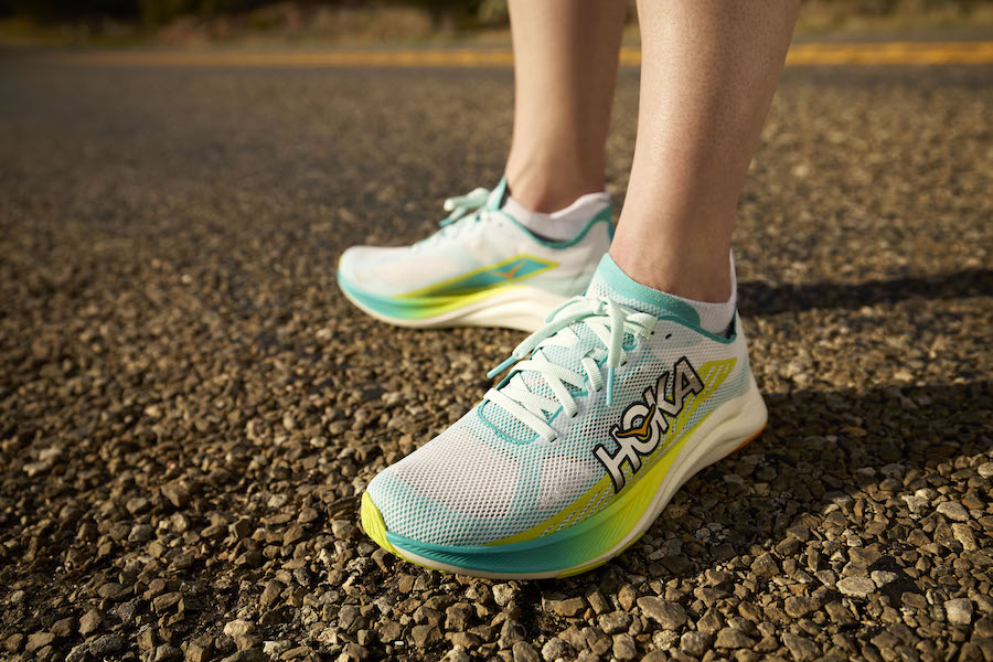 Hoka OneOne Cielo 1143490-WCRM On Feet