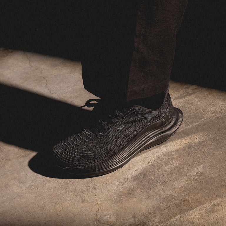 Hoka OneOne Thoughtful Creation Black 1131058-BBLC On Feet