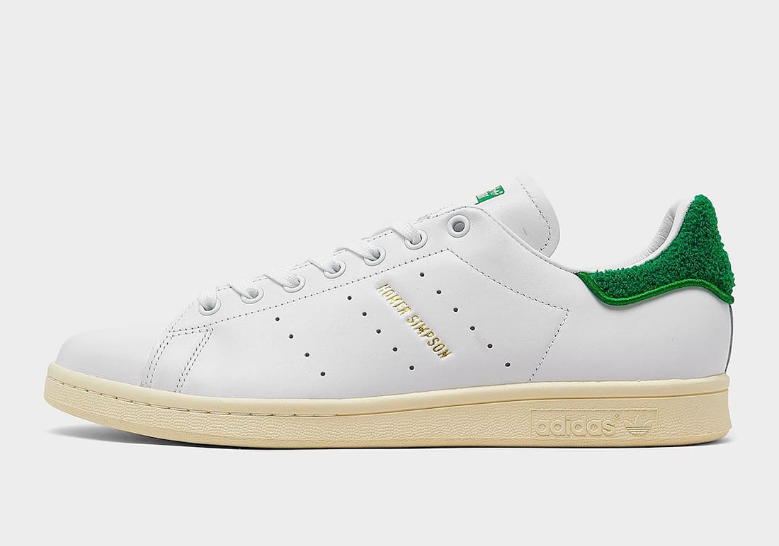Homer Simpson x adidas Stan Smith Lateral IE7564