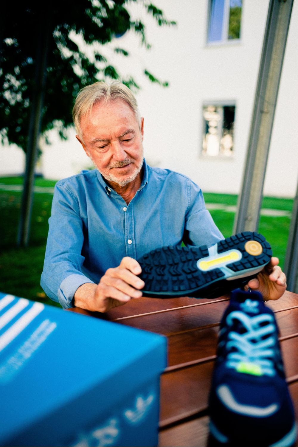 Jacques Chassaing adidas ZX 10000 JC in Hand Portrait