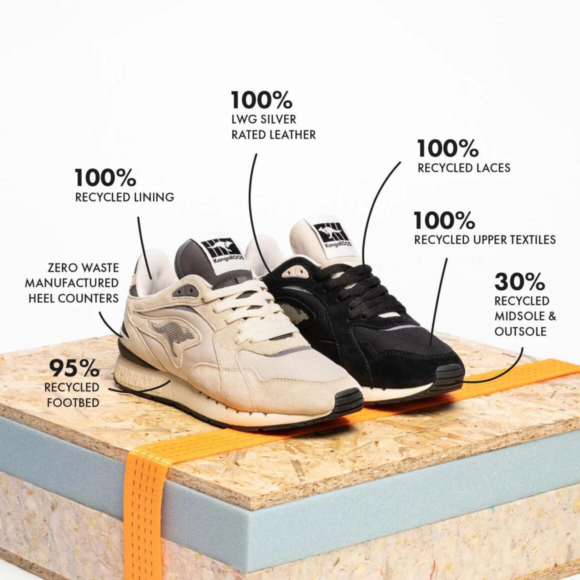 KangaRoos Coil R3 Black Sand 601001-5600 601001-1600 Recycled Parts