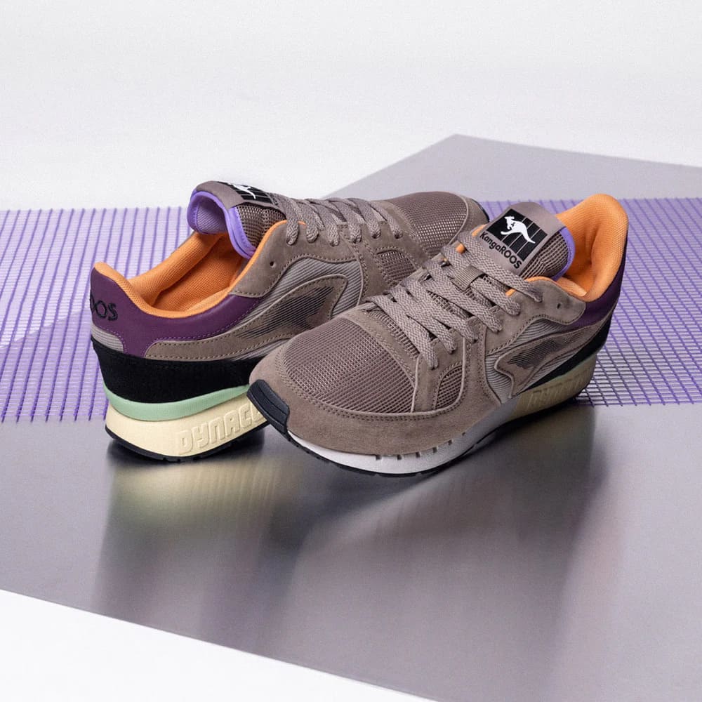 Kangaroos Coil R1 OG Pop Funghi Purple 6010000-2600 Toebox Heel Details