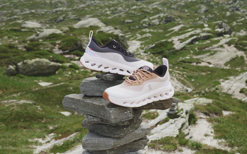 LOEWE x On Cloudtilt 2 on rocks