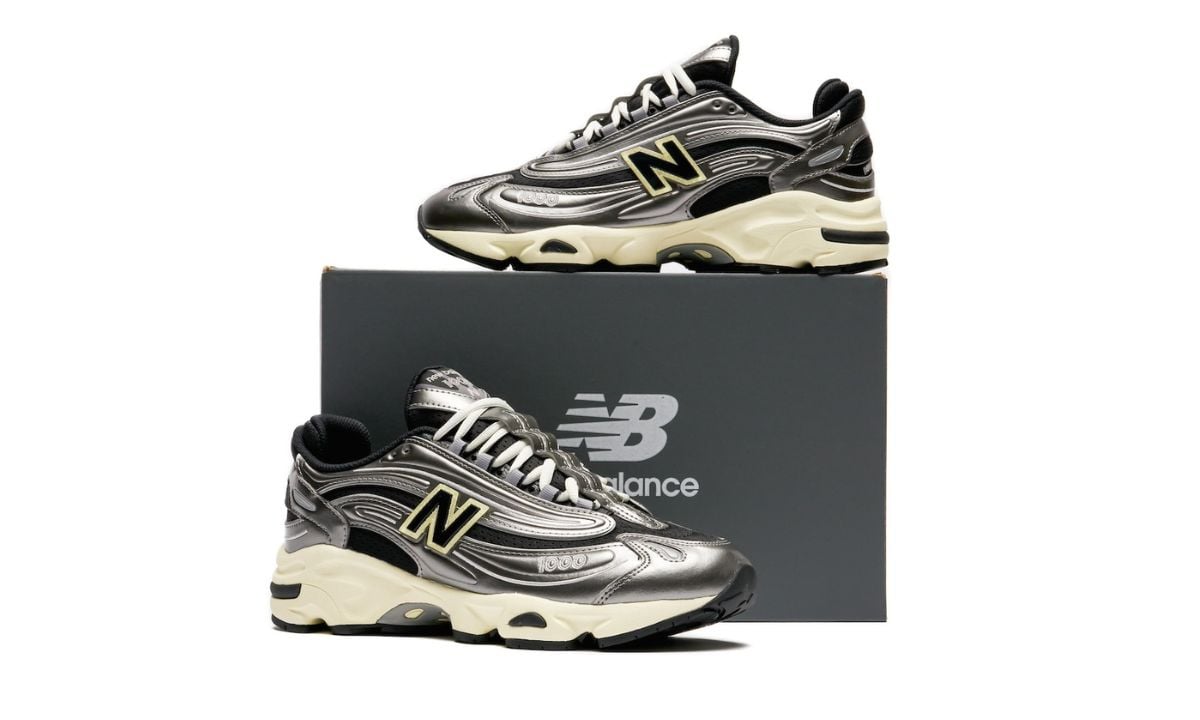 dando mucho que hablar son las New Balance Fresh Foam Hierro v2 SL „Silver Metallic“ M1000SL Box Shoes