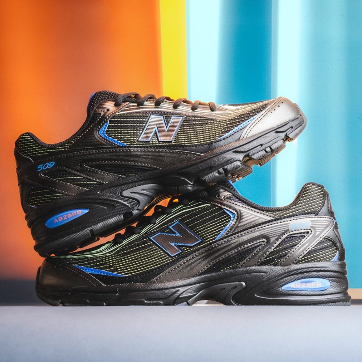 New Balance 509 U509E3D9 Stacked Lateral