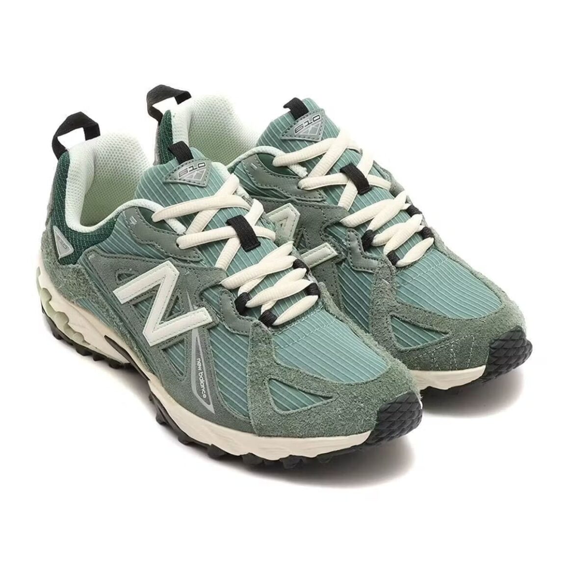 Кроссовки зимние new balance 574 white код 0977 Lunar New Year Green ML610TLN Full Shoes