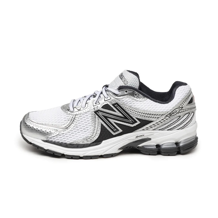 New Balance 860v2 ML860XD Silver Black Lateral