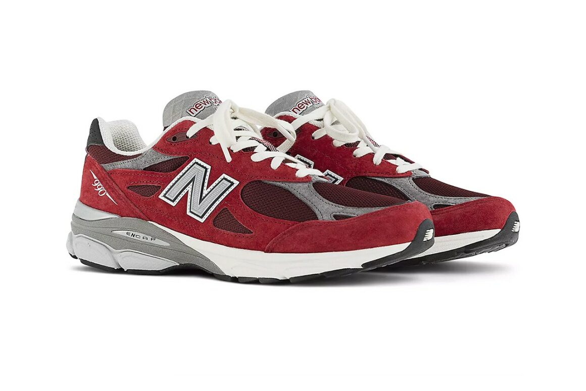 New Balance 990 v3 Scarlet M990TF3 Full Shoes