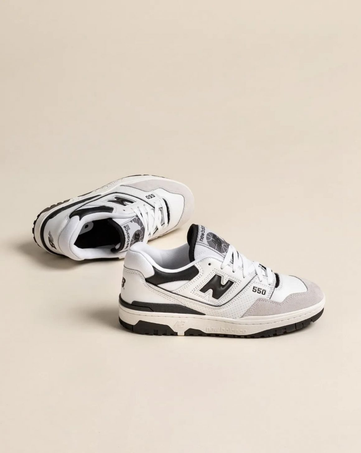 New Balance BB550 Oxford Sea Salt Black BB550LM1