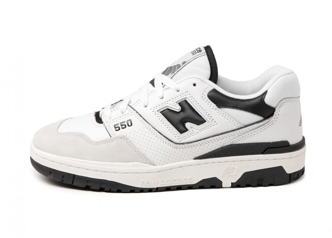 New Balance BB550 Oxford Sea Salt Black BB550LM1 Lateral